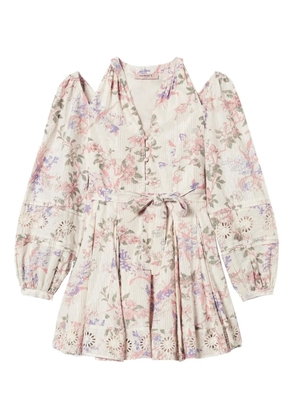 TWINSET floral-print dress - White