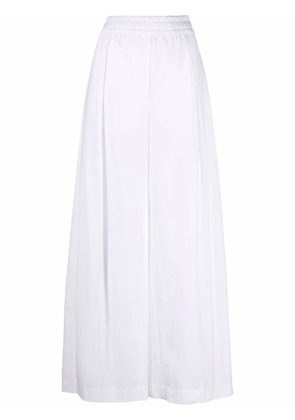 ASPESI wide-leg flared trousers - White