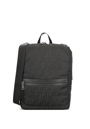 FENDI Lui monogram-pattern backpack - Black