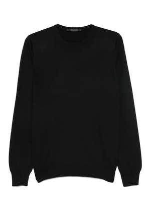 Tagliatore crew-neck virgin-wool sweater - Black