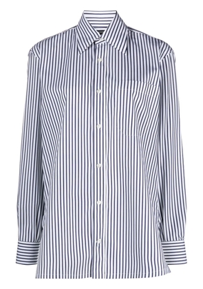 10 CORSO COMO striped cotton shirt - White