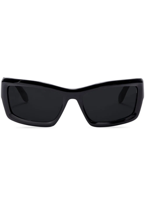 Palm Angels Eyewear Adin rectangular-frame sunglasses - Black