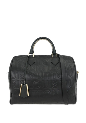 Louis Vuitton Pre-Owned 2008 Speedy Cube leather tote bag - Black