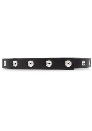 The Attico leather belt - Black