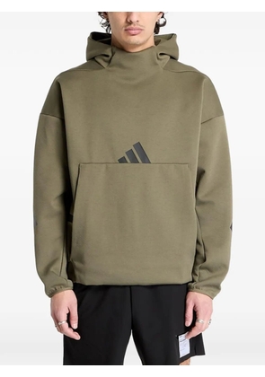 adidas kangaroo-pocket hoodie - Green