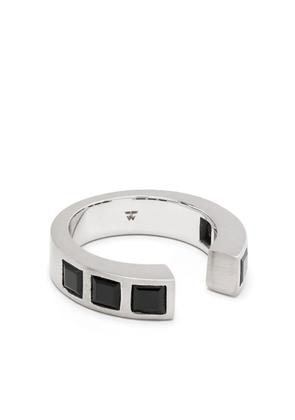Tom Wood Vault Gate Square ring - Silver
