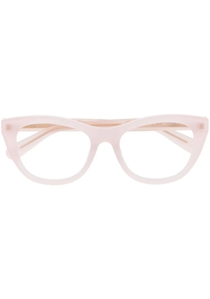 Stella McCartney Eyewear rounded-frame glasses - Pink
