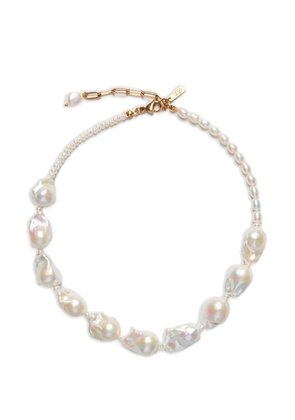 Labelled Jewellery pearl necklace - White