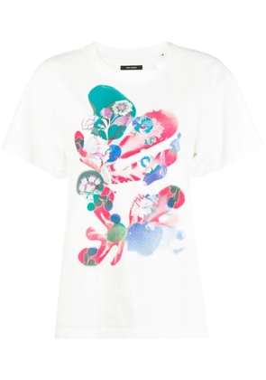 ISABEL MARANT graphic-print T-shirt - White