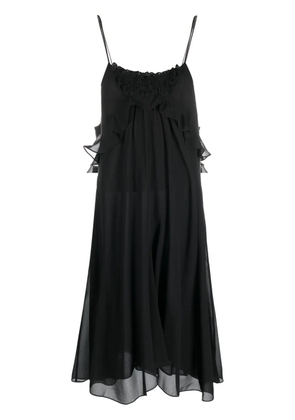 ISABEL MARANT Teza silk dress - Black