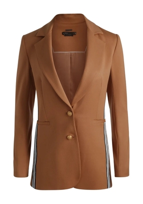 alice + olivia Breann side-stripe blazer - Brown