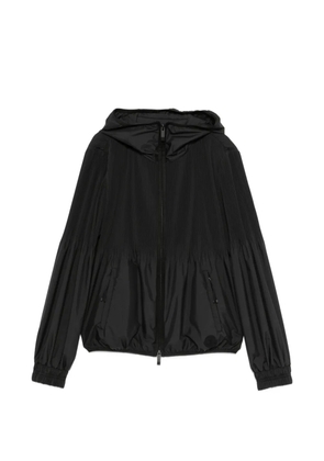 Moncler pleated bomber jacket - Black