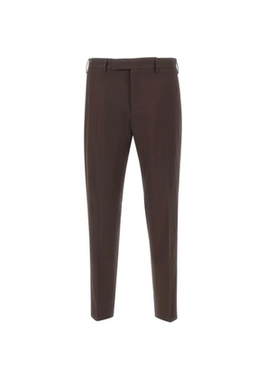 PT Torino belt-loop pocket trousers - Brown