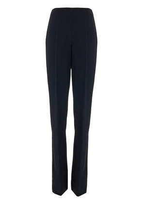 Ferragamo straight-leg pleated trousers - Black