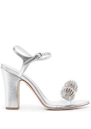 Manolo Blahnik Elhob 105mm sandals - Silver