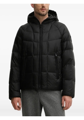BOSS Dantoc hooded quilted jacket - Black