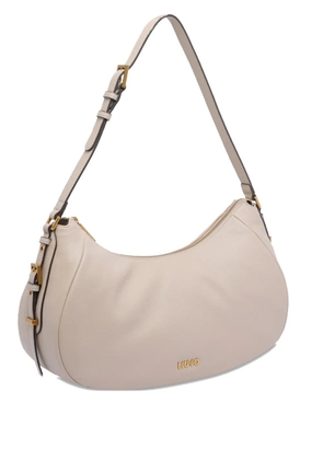 LIU JO zip-fastening curved shoulder bag - Neutrals