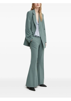 Tiger of Sweden Veira flared pocket-detail trousers - Green
