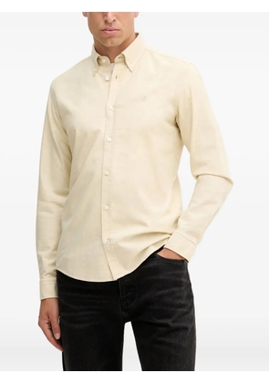 BOSS cotton shirt - Yellow