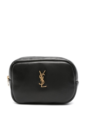 Saint Laurent mini Calypso makeup bag - Black