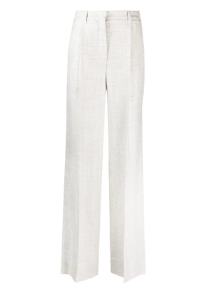 Lorena Antoniazzi tailored straight-leg trousers - White