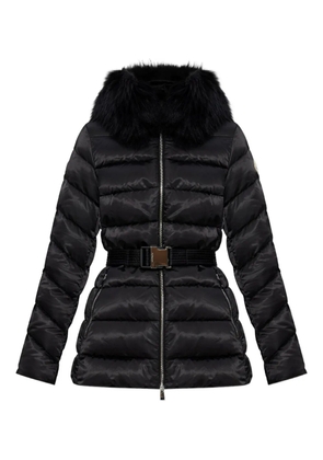 Moncler long-sleeve belted jacket - Black