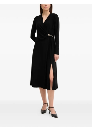 Joseph Ribkoff chain-embellishment split midi dress - Black