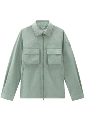 Woolrich Crinkle shirt jacket - Green