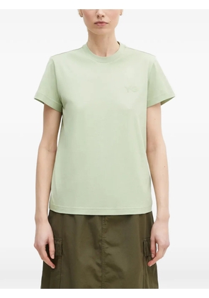 Y-3 logo short-sleeve T-shirt - Green