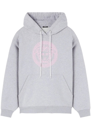 Versace Medusa cotton hoodie - Grey