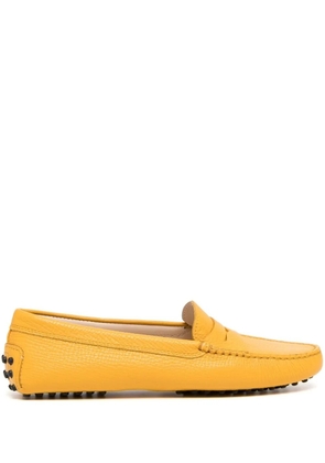 Tod's slip-on style loafers - Orange