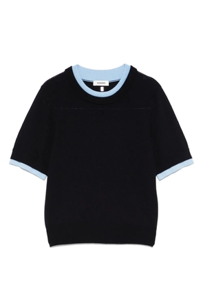 SANDRO short-sleeve T-shirt - Blue