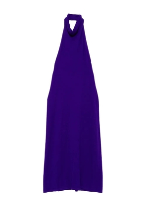 TOM FORD halterneck open-back dress - Purple