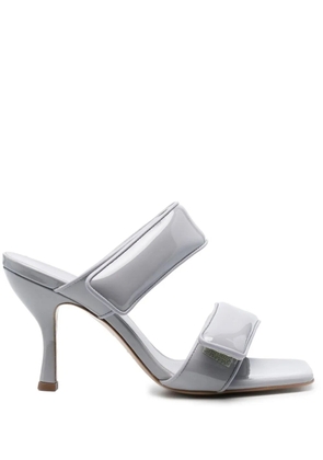 GIABORGHINI Perni 03 80mm double-strap sandals - Grey