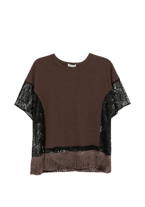 Undercover crew neck T-shirt - Brown