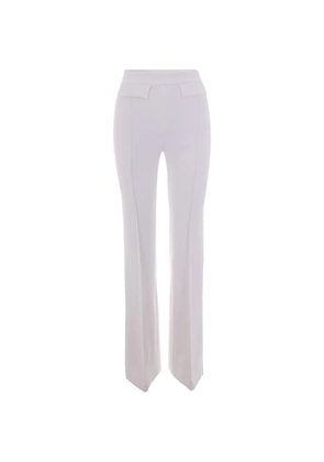 Elisabetta Franchi embellished flared trousers - White