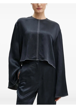 Day Birger Et Mikkelsen contrast-stitching top - Black