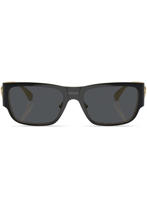 Versace Eyewear rectangle-frame sunglasses - Black