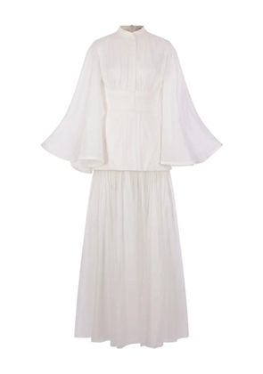 ZIMMERMANN pleated dress - White