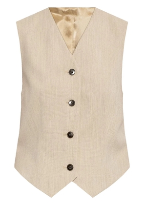 By Malene Birger V-neck vest - Neutrals