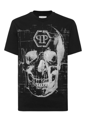 Philipp Plein skull-embellished T-shirt - Black
