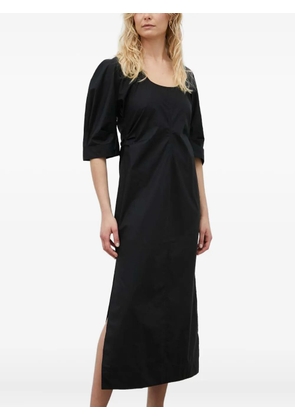 Day Birger Et Mikkelsen puff-sleeve midi dress - Black
