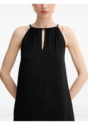 Marc O'Polo keyhole neck sleeveless midi dress - Black