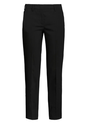 Prada cropped slim-fit trousers - Black