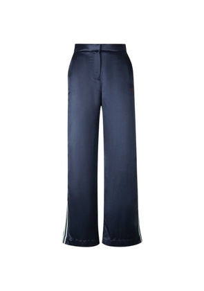 Off-White side-stripe trousers - Blue