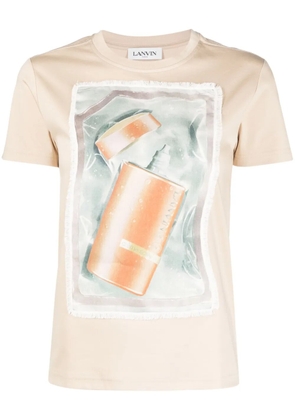 Lanvin Classic Scratch & Sniff t-shirt - Neutrals