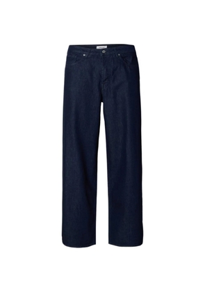 SELECTED button jeans - Blue