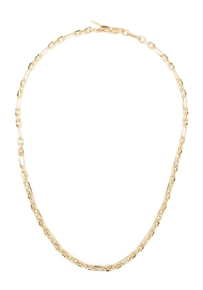 Lizzie Mandler Fine Jewelry 18kt yellow gold diamond figaro-chain necklace
