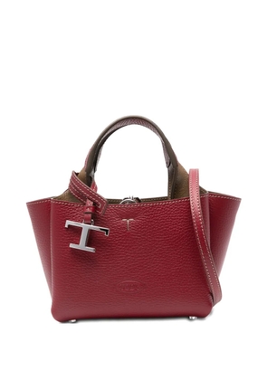 Tod's micro leather tote bag - Red