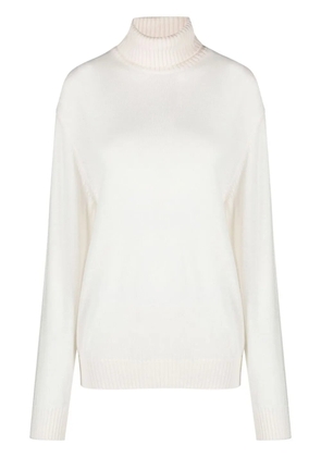 Jil Sander roll neck wool jumper - Neutrals